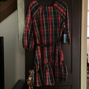 NWT draper a James women’s dress size xxl plaid holiday